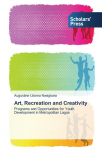Art, Recreation and Creativity: Programs and Opportunities for Youth Development in Metropolitan Lagos