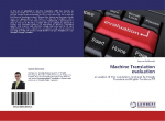 Machine Translation evaluation: an analysis of two translations produced by Google Translate and English Translator XT