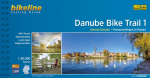 Cycling Guide Danube Bike Trail 1: Part 1: German Danube. From Donaueschingen to Passau. 1:50.000, 600 km