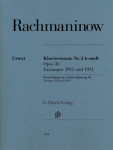 Klaviersonate Nr. 2 b-moll Opus 36: Fassungen 1913 und 1931. Klavier zu zwei H&auml;nden, Urtextausgabe