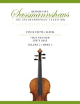 Violin Recital Album, Band 1: 20 Vortragsst&uuml;cke in der ersten Lage f&uuml;r Geige und Klavier oder f&uuml;r zwei Geigen. Partitur