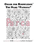 Color for Knowledge: The Name Patricia