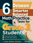 6 Delaware Smarter Balanced Math Practice Tests for Grade 3 Students