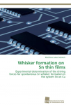 Whisker formation on Sn thin films: Experimental determination of the driving forces for spontaneous Sn whisker formation in the system Sn on Cu