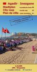Stadtplan Agadir - Cityplan Inezgane 1:15.000 + GPS-Waypoints: Marokko - Mit Ausflugstipps