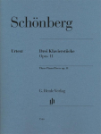 Arnold Sch&ouml;nberg - Drei Klavierst&uuml;cke op. 11: Instrumentation: Piano solo