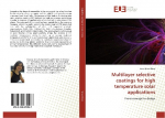 Multilayer selective coatings for high temperature solar applications: From concept to design