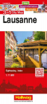 Hallwag Stadtplan Lausanne: 3 in 1: Stadtplan, Reiseinformationen und Highlights! 1:11500