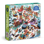 Dashing All The Way 500 Piece Puzzle