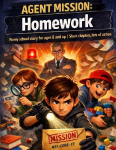 Agent mission: homework: Funny school story for ages 8 and up | Short chapters, lots of action