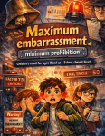 Maximum embarrassment, minimum prohibition: Childrens novel for ages 8 and up | School, chaos & heart