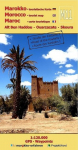 M11: A&iuml;t Ben Haddou - Ouarzazate - Skoura 1:120.000 + GPS-Waypoints: Stra&szlig;e der Kasbahs I