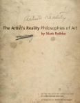 The Artists Reality: Philosophies of Art