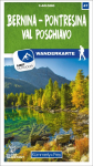 K&uuml;mmerly+Frey Wanderkarte 47 Bernina, Pontresina, Val Poschiavo 1:40.000: Mit Val Poschiavo. Wetterfest, matt laminiert und mit free Download