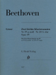 Two Easy Piano Sonatas no. 19 and no. 20 g minor and G major op. 49 no. 1 and no. 2: Instrumentation: Piano solo
