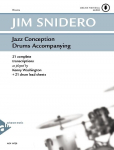 Jazz Conception Drums Accompanying: 21 complete transcriptions as played by Kenny Washington + 21 drum lead sheets. Schlagzeug. Ausgabe mit Online-Audiodatei.