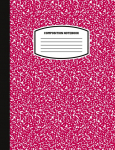 Classic Composition Notebook: (8.5x11) Wide Ruled Lined Paper Notebook Journal (Magenta) (Notebook for Kids, Teens, Students, Adults) Back to School and Writing Notes