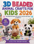 3D BEADED ANIMAL CRAFTS FOR KIDS 2026: Easy Bead Pet Patterns, DIY Jewelry, and Fun Craft Projects for Beginners