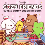 Cozy Friends: Coloring Book for Adults and Kids