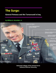 The Surge: General Petraeus and the Turnaround in Iraq