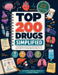 Top 200 Drugs Simplified: A Visual Pharmacology Study Guide with Memory Aids, Drug Classes, Side Effects, Simplified MOA & Active Recall Quizzes