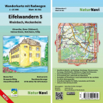 Eifelwandern 5 - Rheinbach, Meckenheim 1 : 25 000: Wanderkarte mit Radwegen, Blatt 36-561, 1 : 25 000, Ahrweiler, Bonn (S&uuml;dwest), Heimerzheim, Stotzheim, Villip
