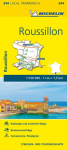 Michelin Roussillon: Stra&szlig;en- und Tourismuskarte 1:150.000