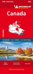 Michelin Kanada: Stra&szlig;en- und Tourismuskarte 1:4.000.000