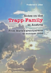 Notes on the Trapp Family in Austria: From Maria's grandparents to summer 1939