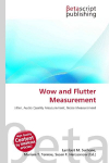 Wow and Flutter Measurement: Jitter, Audio Quality Measurement, Noise Measurement