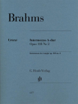 Intermezzo A-dur op. 118 Nr. 2: Instrumentation: Piano solo