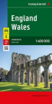 England - Wales, Stra&szlig;enkarte 1:400.000, freytag & berndt