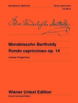 Rondo capriccioso: Nach den Quellen hrsg. von Ulrich Leisinger. Fingers&auml;tze und Hinweise zur Interpretation von Peter Roggenkamp.. op. 14. Klavier.
