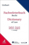 Fachw&ouml;rterbuch Recht: Englisch - Deutsch / Deutsch - Englisch