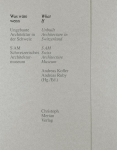 Was w&auml;re wenn/What if: Ungebaute Architektur in der Schweiz/Unbuilt Architecture in Switzerland