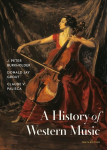 A History Of Western Music: Hardcover