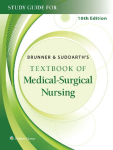 Study Guide for Brunner & Suddarth's Textbook of Medical-Surgical Nursing