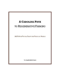 A CAROLINA PATH TO REGENERATIVE FARMING: 2025 White Papers, Essays and Practical Models