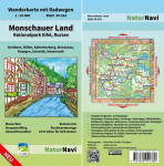 Monschauer Land - Nationalpark Eifel, Rursee: Wanderkarte mit Radwegen, Blatt 30-561, 1 : 25 000, Dreiborn, H&ouml;fen, Kalterherberg, Monschau, Roetgen, Schmidt, Simmerath