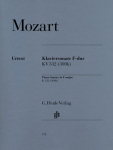 Mozart, Wolfgang Amadeus - Klaviersonate F-dur KV 332 (300k): Instrumentation: Piano solo