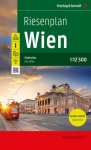 Wien, Riesenplan, St&auml;dteatlas 1:12.500, freytag & berndt: Spiralbindung, Extra Gro&szlig;e Schrift
