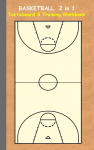 Basketball 2 in 1 Tacticboard and Training Workbook: Tactics/strategies/drills for trainer/coaches, notebook, training, exercise, exercises, drills, practice, exercise course, tutorial, winning strategy, technique, sport club, play moves, coaching in ...