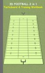3D Football 2 in 1 Tacticboard and Training Book: Tactics/strategies/drills for trainer/coaches, notebook, training, exercise, exercises, drills, practice, exercise course, tutorial, winning strategy, technique, sport club, play moves, coaching instr ...