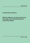 Methods of Machine Learning for Analysis and Decoupling of Power Delivery Networks on Printed Circuit Boards