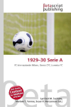 1929-30 Serie A: FC Internazionale Milano, Genoa CFC, Juventus FC