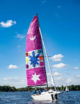 Stefan Szczesny: Colourful, life-affirming sails for sustainability