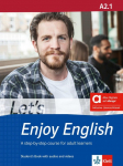 Lets Enjoy English A2.1 - Hybrid Edition allango: A step-by-step course for adult learners. Students Book with audios and videos including allango licence key (24 months)