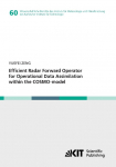 Efficient Radar Forward Operator for Operational Data Assimilation within the COSMO-model