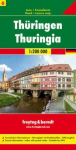Deutschland 06 Th&uuml;ringen 1 : 200 000: Touristische Informationen. Ortsregister mit Postleitzahlen. GPS-tauglich