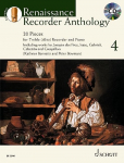 Renaissance Recorder Anthology 4: 20 Pieces. Vol. 4. Alt-Blockfl&ouml;te und Tasteninstrument. Ausgabe mit CD.